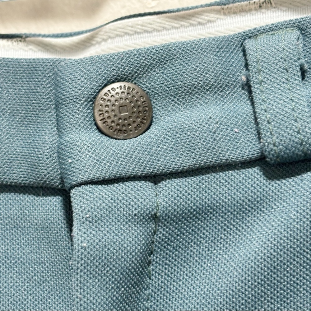 EURO-STAR REITMODEN Blue Leather Riding Breeches Pants Dressage Equestrian 26R - Picture 7 of 8
